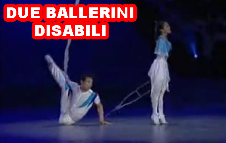 Due ballerini disabili